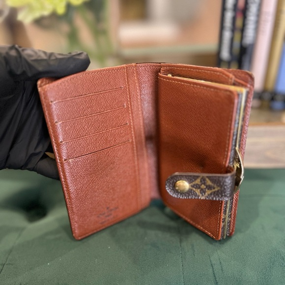 Louis Vuitton Wallet Monogram Porte Monnaie Biennois M61663 Brown Women's - Picture 3 of 10